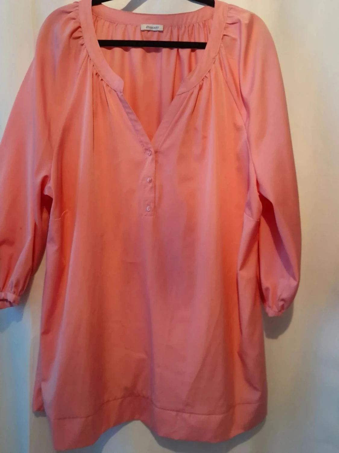 Chemisier couleur Rose, Marque Damart, taille 54